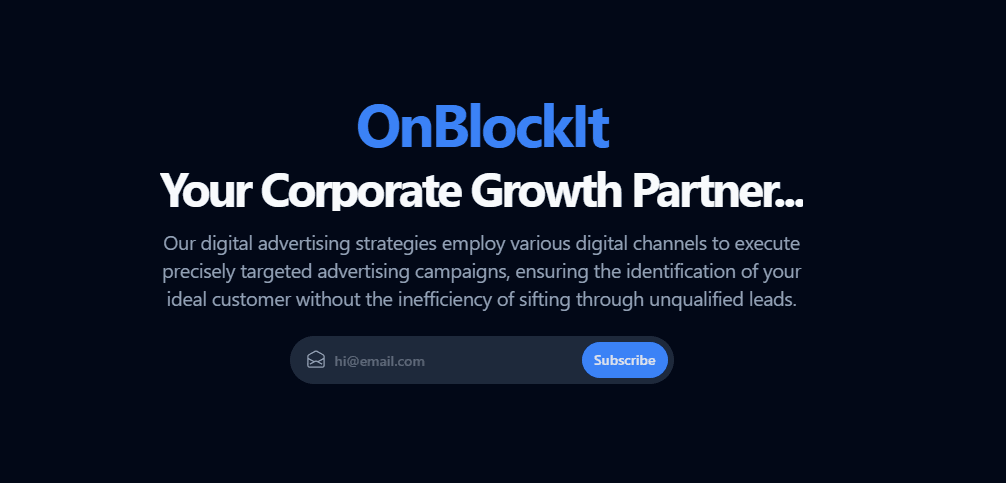 OnBlockIT logo